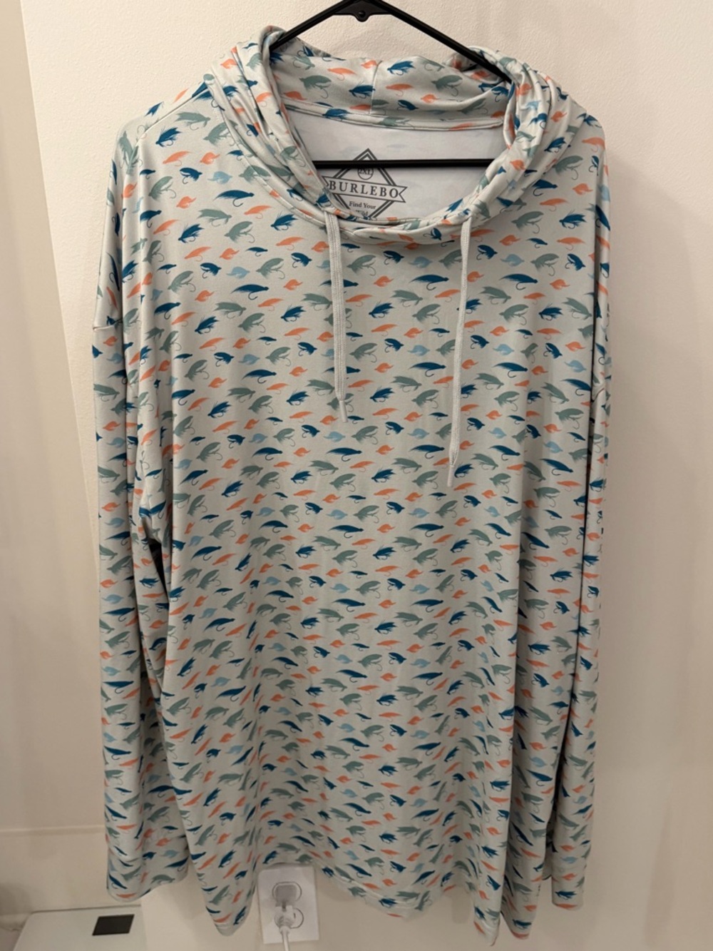 Burlebo Fishing Lure Performance Hoodie